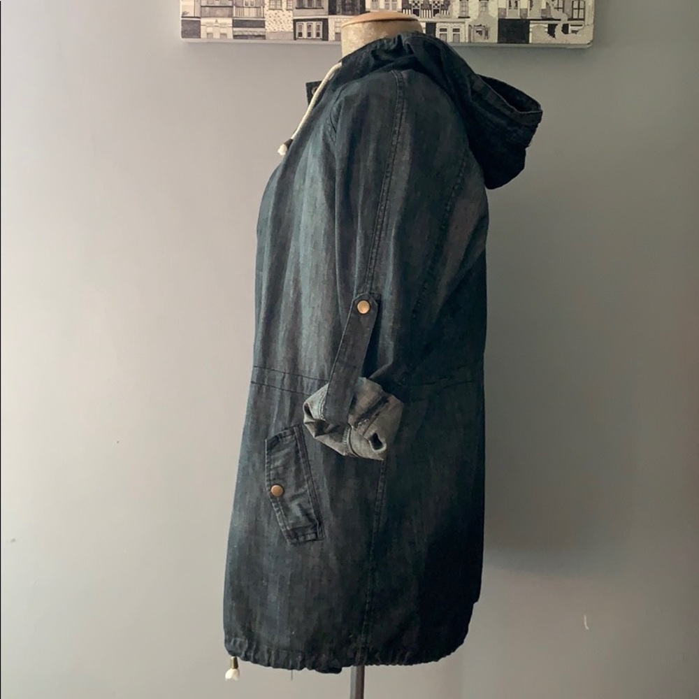 Ellison Denim Hooded Jacket - image 2